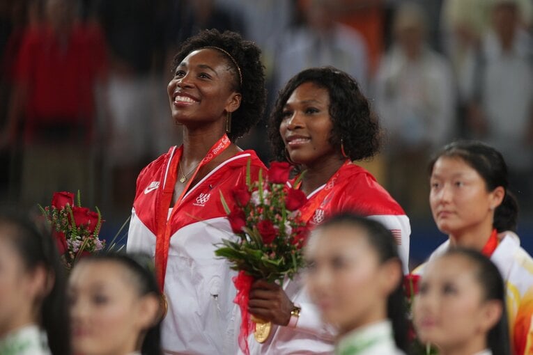 北京五輪、姉ビーナスと　©Shinji Oyama/JMPA