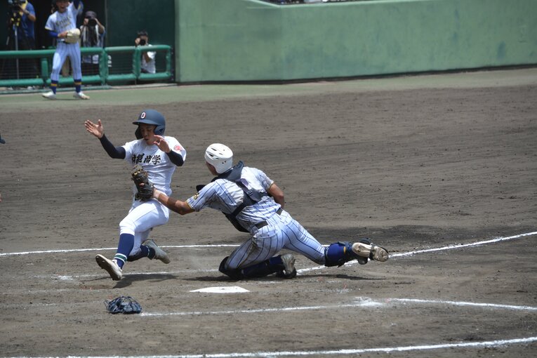 沖縄尚学vs.エナジック。全国高校野球選手権・沖縄大会決勝　©Takarin Matsunaga