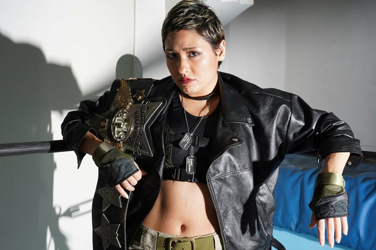 「あの子見た目はいいけれど、試合がダメだよね」 戦闘服の女子レスラー・ジュリアの生き方と“白いベルト”への愛(21)