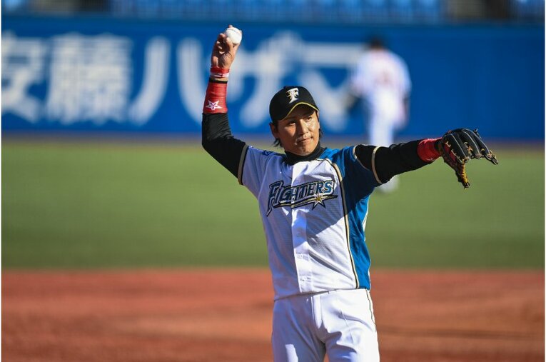 2020年トライアウトの新庄ビッグボス　©Nanae Suzuki