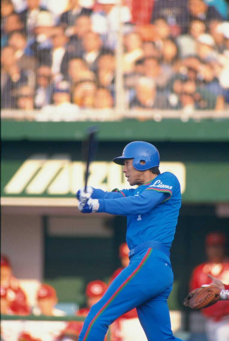 西武時代の秋山幸二　©︎BUNGEISHUNJU