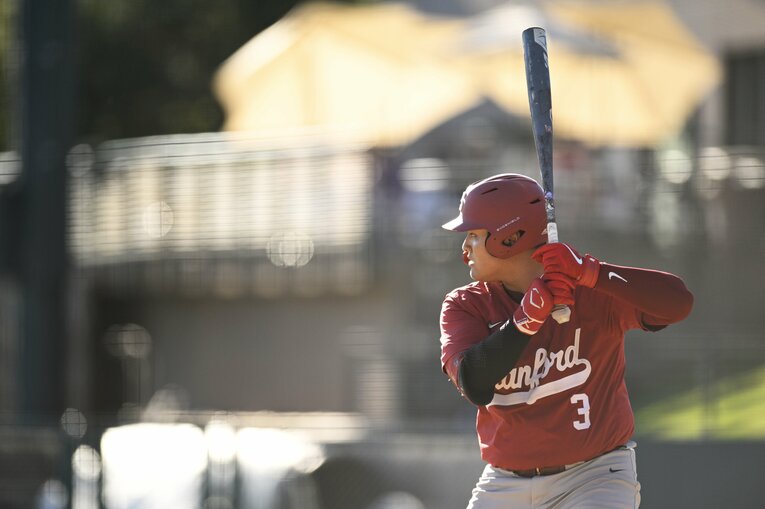 11月、スタンフォード大の試合に出場する佐々木麟太郎　©Getty Images