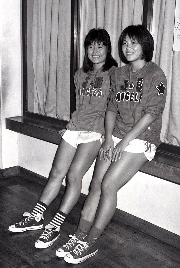 WWFでも活躍したJBエンジェルス（左から山崎五紀、立野記代）　©東京スポーツ新聞社