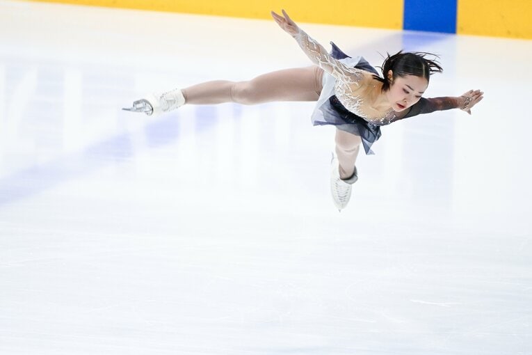 木下グループ杯、島田麻央のSP演技　©️Asami Enomoto
