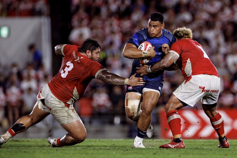 復帰早々に“スペシャル”な存在であることを改めて示したタタフ。20分程度のプレー時間の中でも効果的な突破をみせた　©︎Kiichi Matsumoto