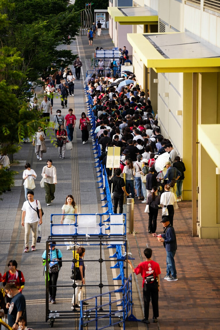 VNLセルビア戦　©︎Volleyball World