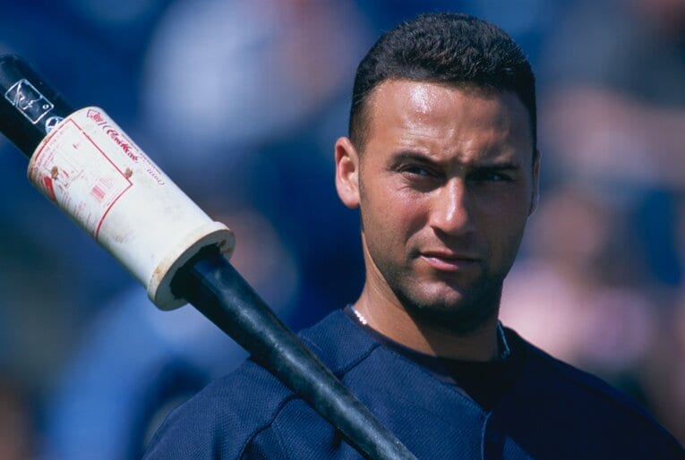 チームメイトだったデレク・ジーター　©Naoya Sanuki