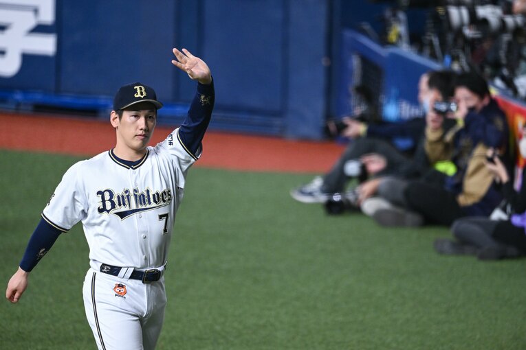 オリックス打線の軸だった吉田は2023年からメジャーリーグへと旅立った　©Nanae Suzuki