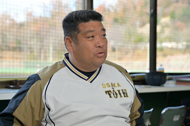 大阪桐蔭の練習風景（2022年）　©︎Hideki Sugiyama