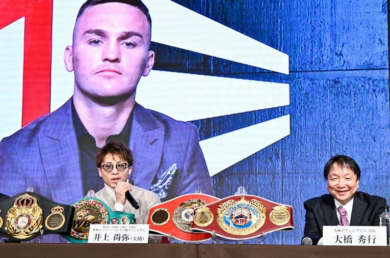 昨年10月、会見にオンラインで出席し、意気込みを語っていたサム・グッドマン ／ photograph by Hiroaki Finito Yamaguchi/AFLO