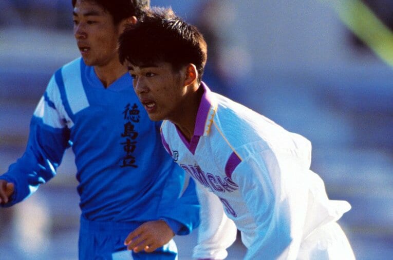 柳沢敦／富山第一 ／ photograph by AFLO