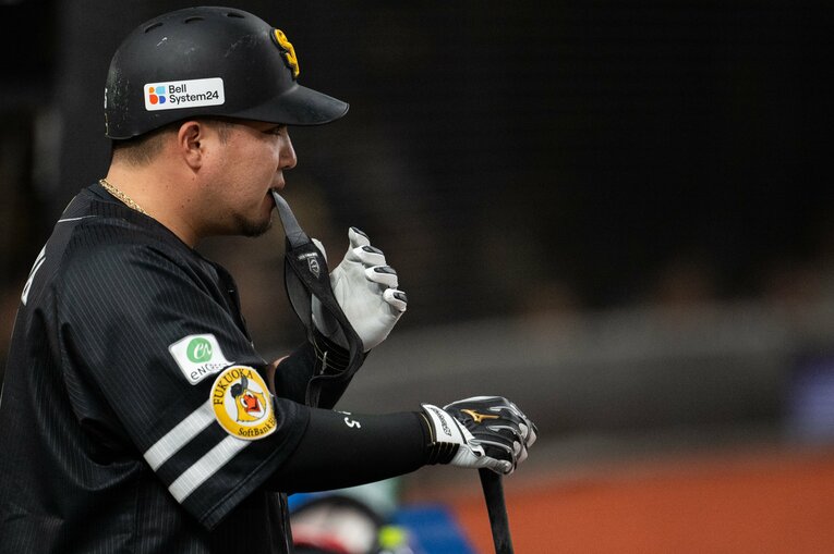 中部商時代からスラッガーとして知られていた山川穂高　©Nanae Suzuki