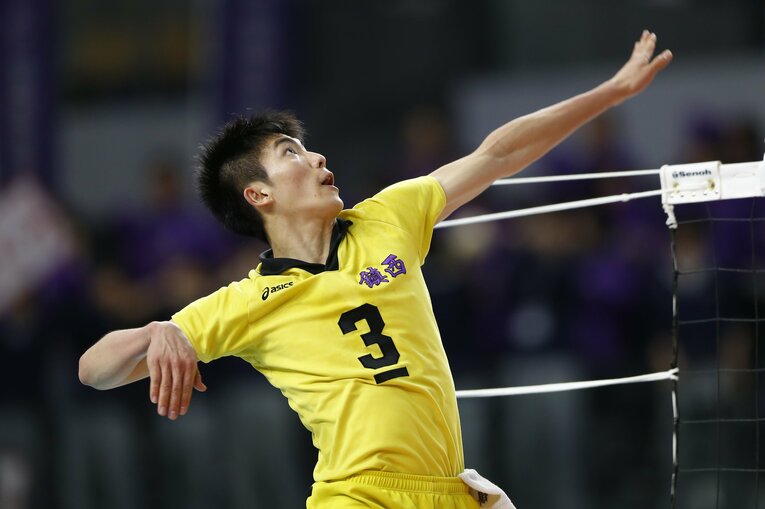 熊本・鎮西高校時代の水町　©︎AFLO SPORT