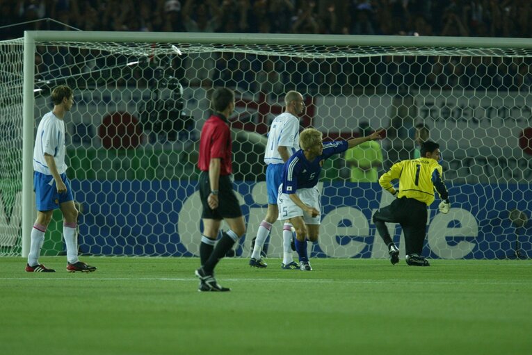 2戦連続ゴールを決めた稲本潤一　©Naoya Sanuki