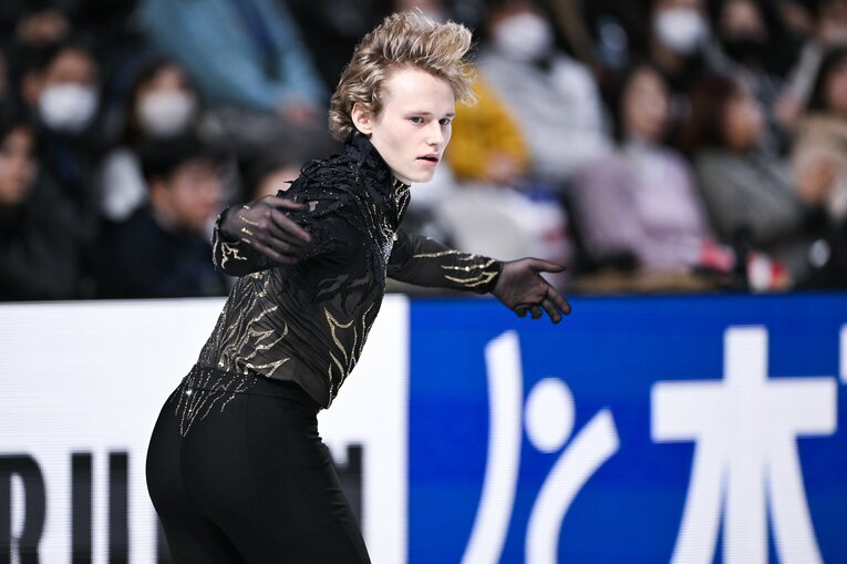 GPファイナルで圧巻の優勝を果たしたイリア・マリニン　©Asami Enomoto