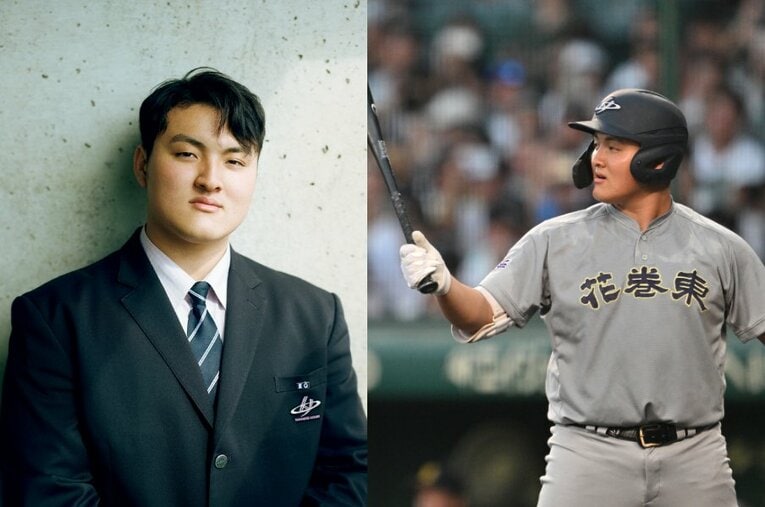 渡米前にNumberのインタビューに応じた佐々木麟太郎。花巻東高卒業式前に語ったスタンフォード大学進学の理由とは… ／ photograph by Naoki Muramatsu／Hideki Sugiyama