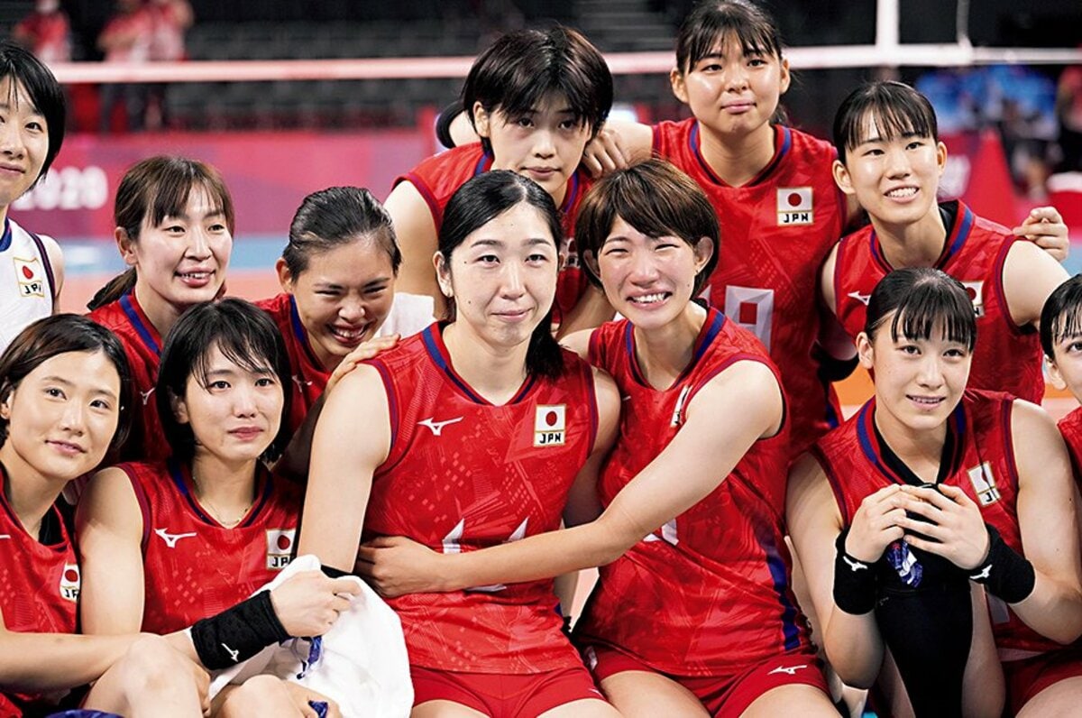 女子バレー 集合写真 