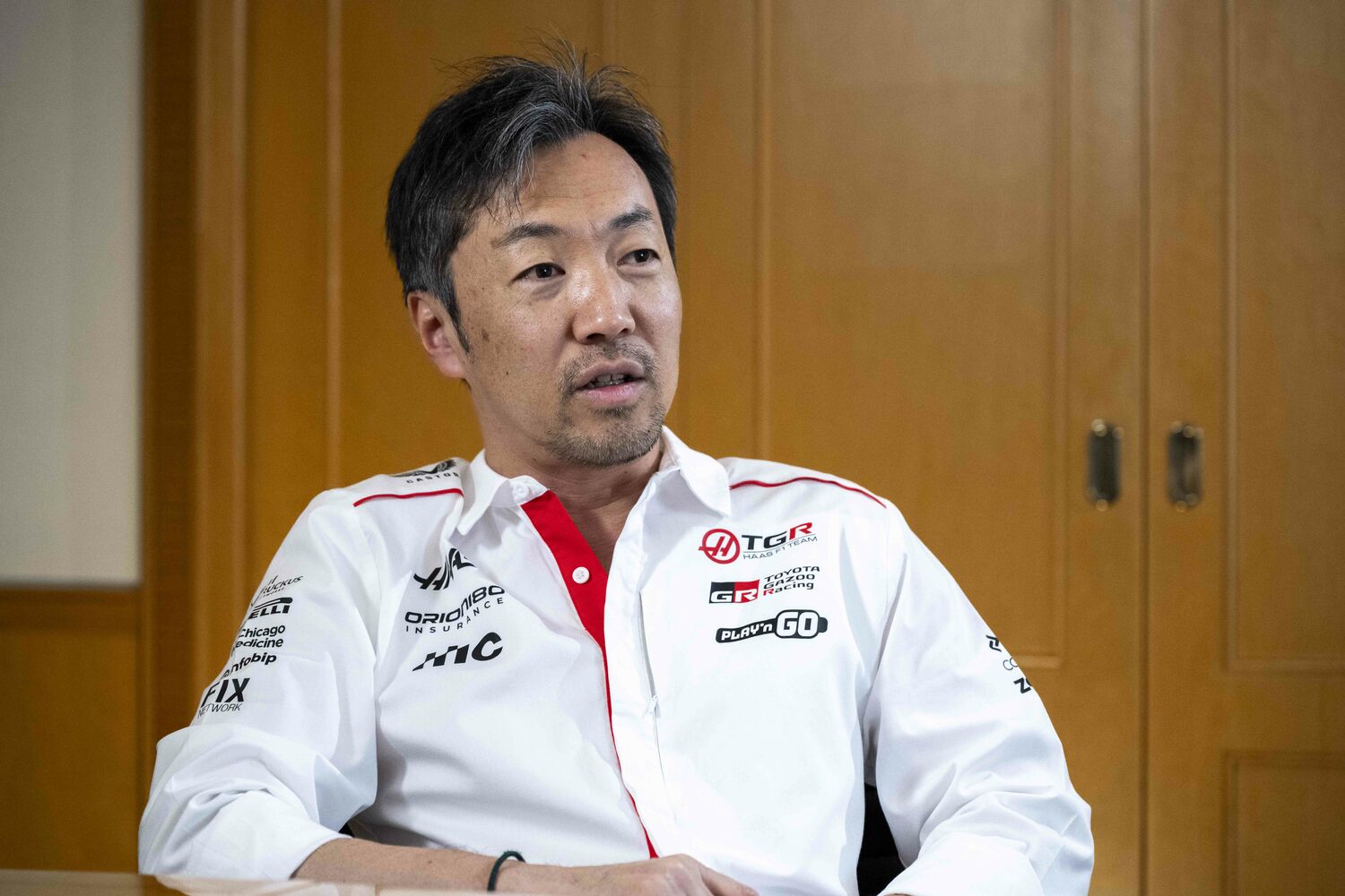 過密スケジュールの合間を縫って取材対応してくれた小松代表　©Asami Enomoto