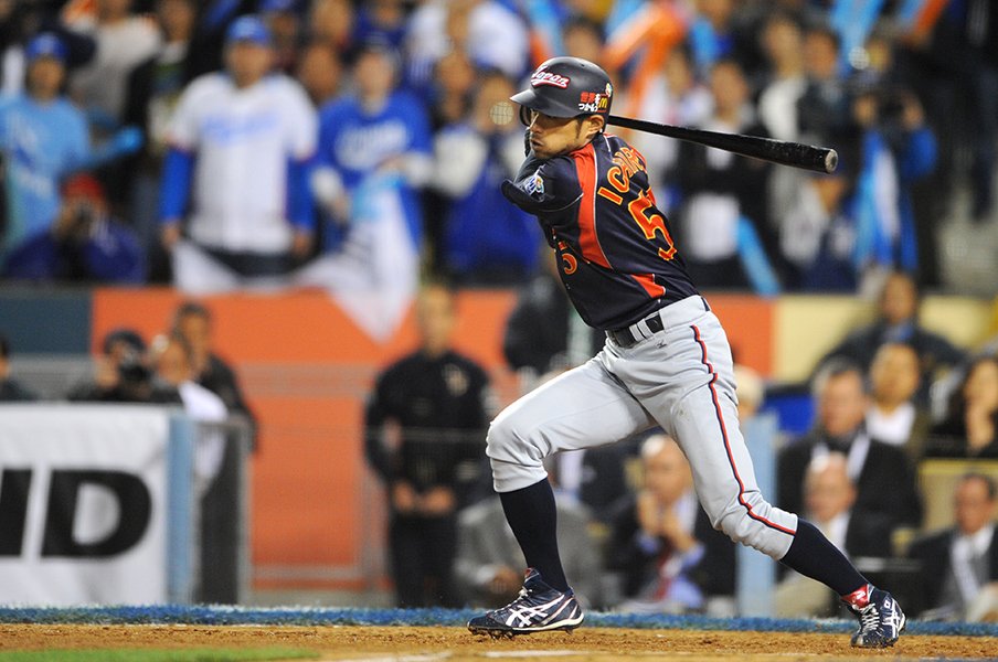 日本野球史に語り継がれる2009WBC決勝、イチローのタイムリー　©Naoya Sanuki