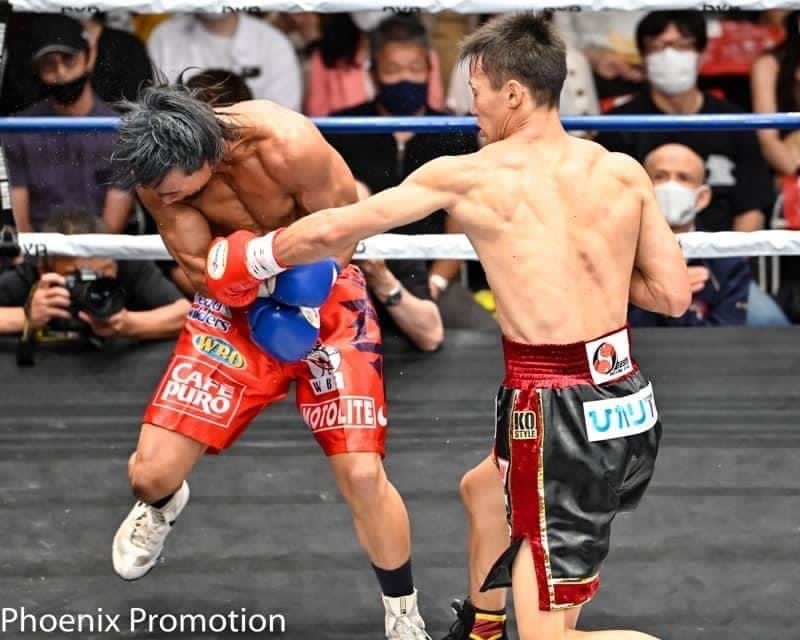 6月29日、62.0キロ契約体重6回戦で浜崎隆広（36歳、仲里ジム）を2回TKOで破り、鮮烈なプロデビューを飾った今永虎雅（写真・大橋ジム提供）