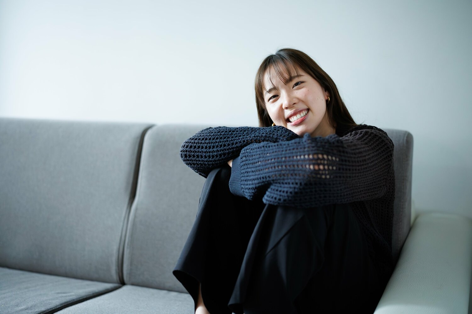 昨年11月、ここまでの道のりを振り返ってくれた関菜々巳。選手としての成長を求めた環境で気づいたのは、プレーのことだけではなかった　©︎Takahisa Hirano