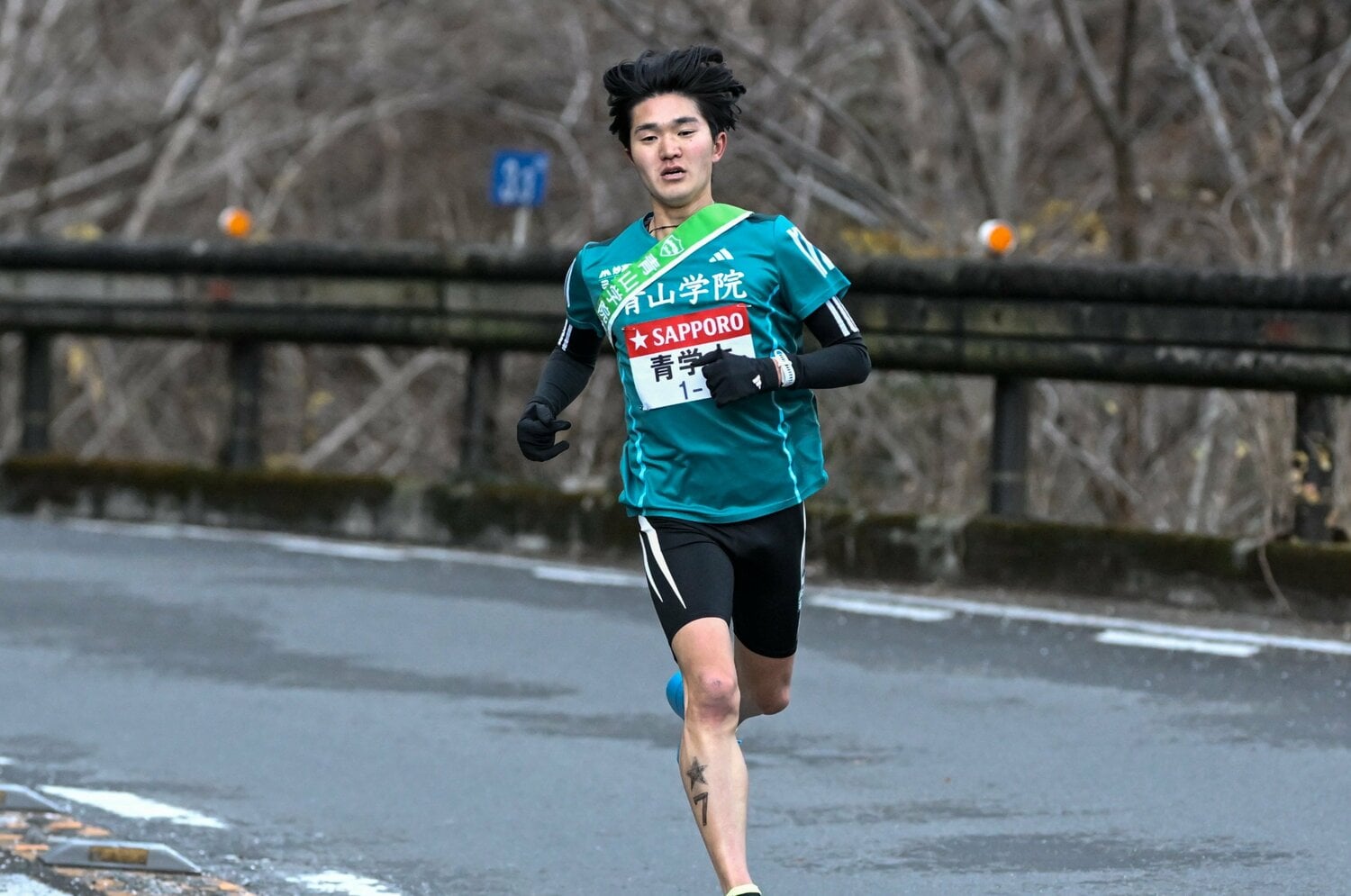 箱根路では山下りの6区で快走を見せた石川 ©Nanae Suzuki