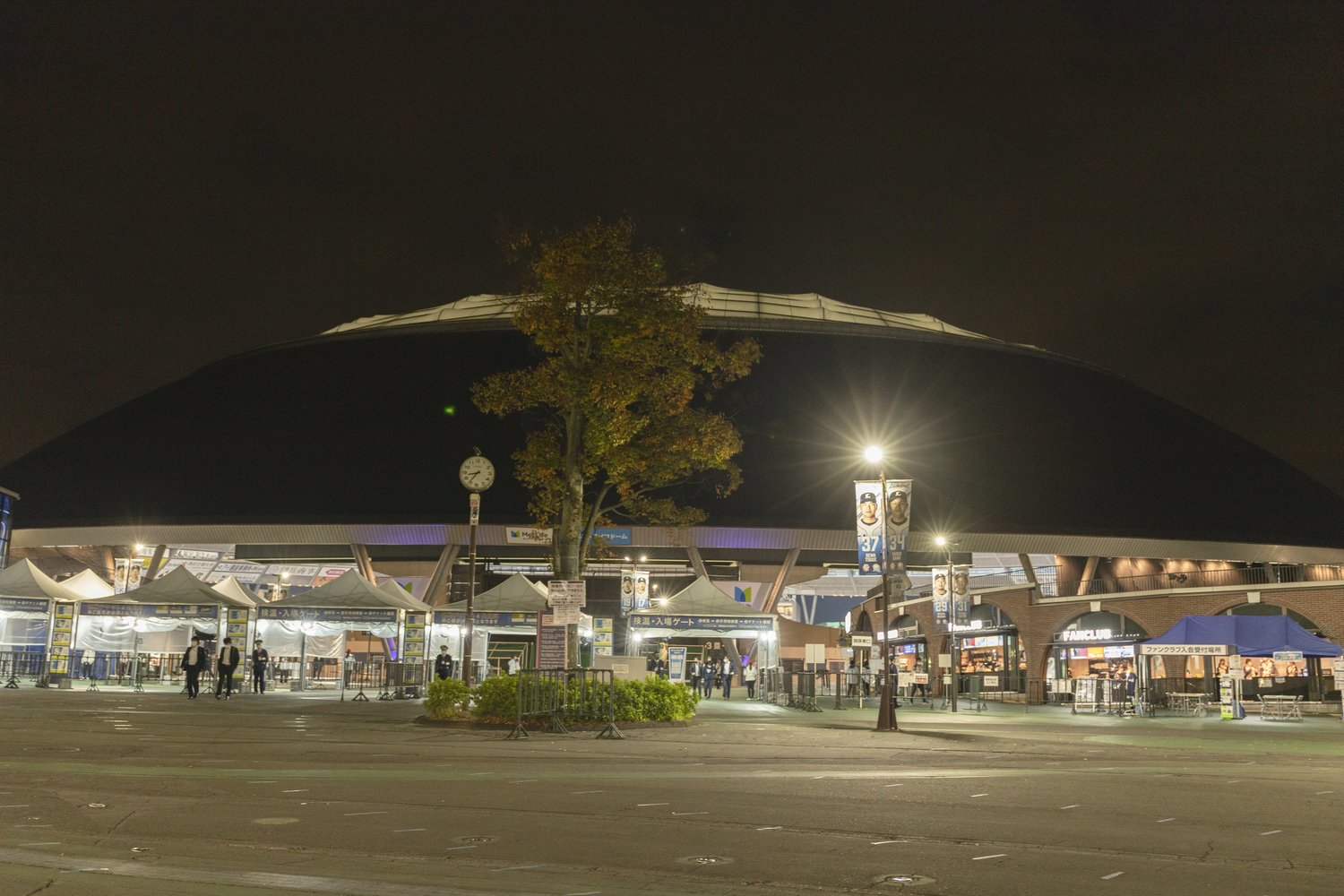 試合終了直前のメットライフドーム