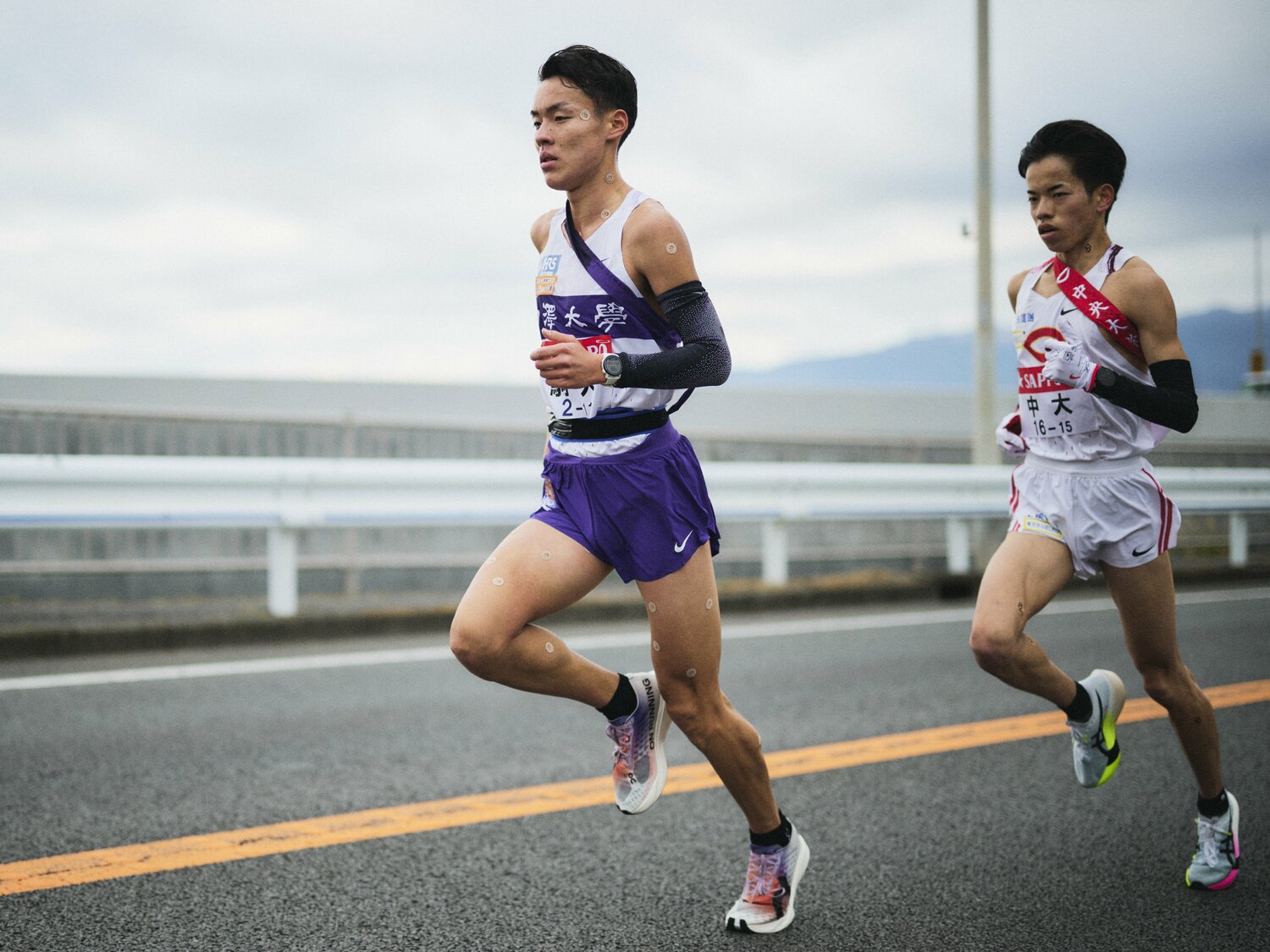 7区区間賞をマークした佐藤　©Yuki Suenaga