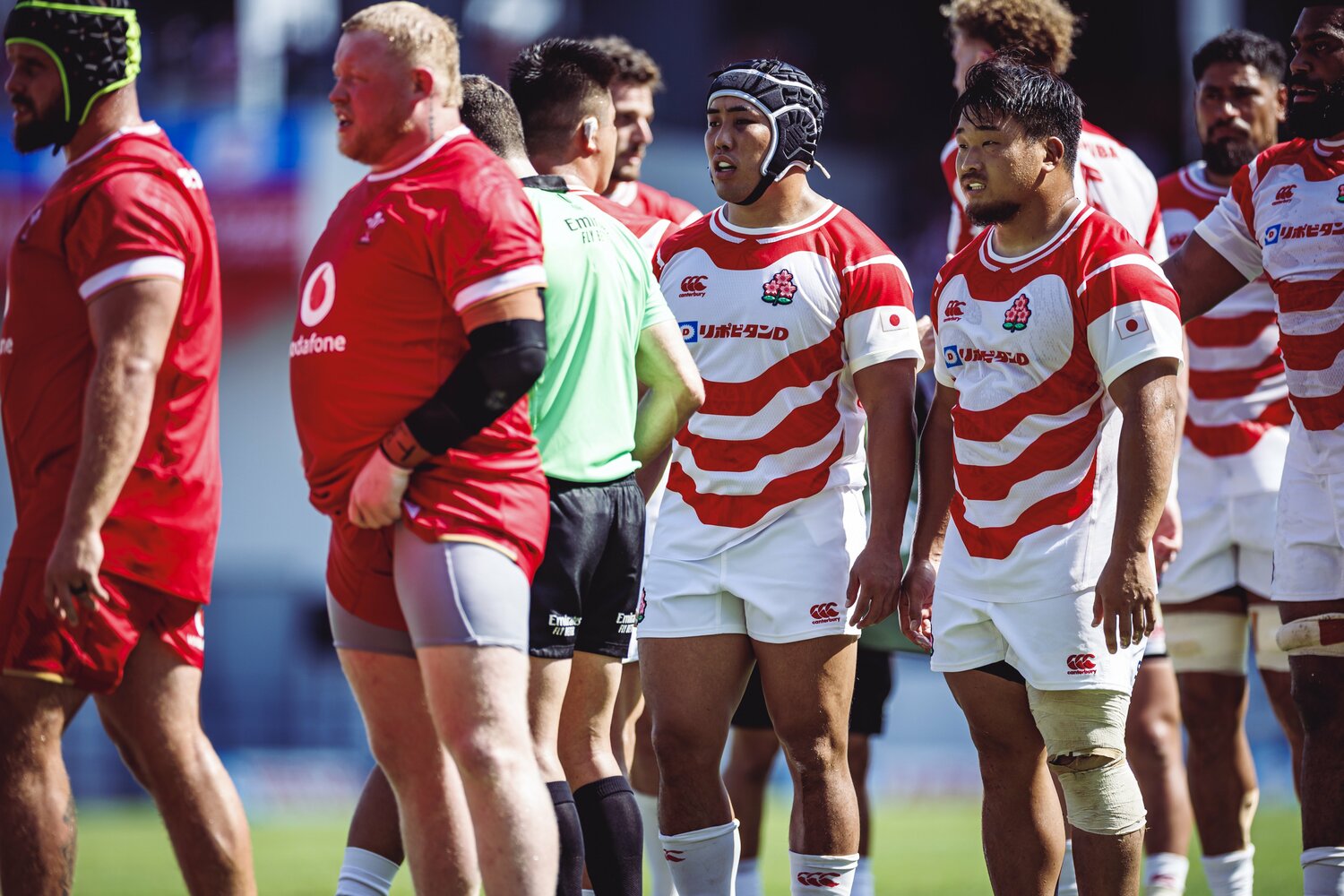 3人ともが80分フル出場した日本のフロントロー ©︎Kiichi Matsumoto