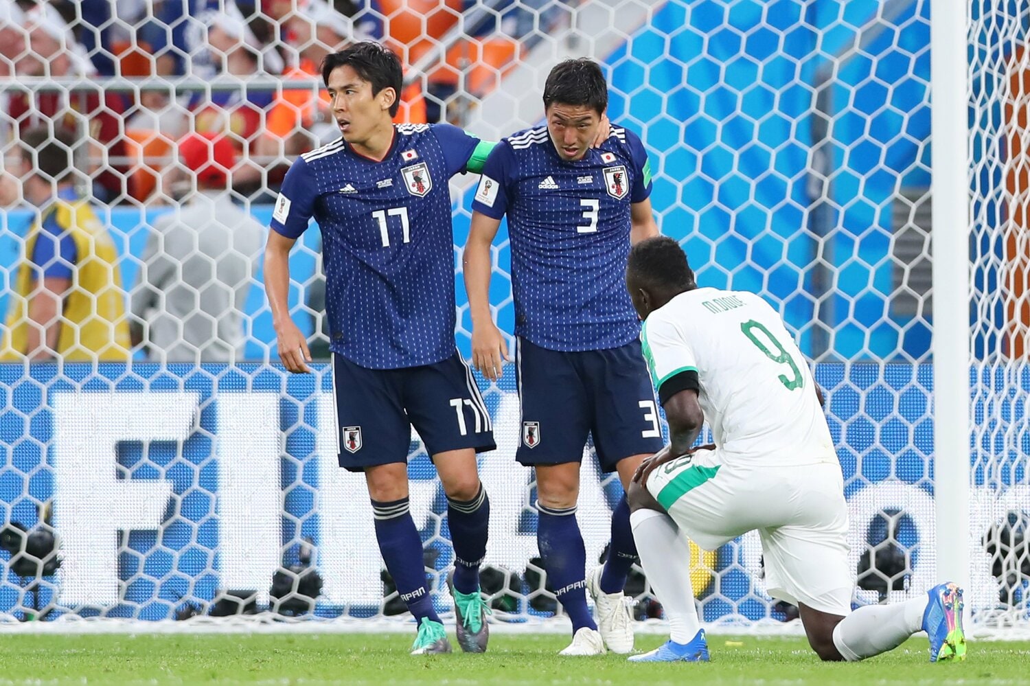 ロシアW杯でともに戦った主将の長谷部にも影響を受けたという昌子　©︎AFLO