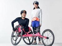 いい顔に迫る資生堂クロストーク「ONE ON ONE」村岡桃佳(パラ陸上短距離/パラアルペンスキー選手) × 吉岡