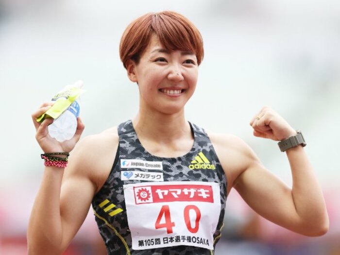 100ｍハードル代表“ママさんハードラー“寺田明日香が、11年ぶり日本選手権優勝にも「とても複雑な心境」だったワケ＜Number Web＞ photograph by AFLO