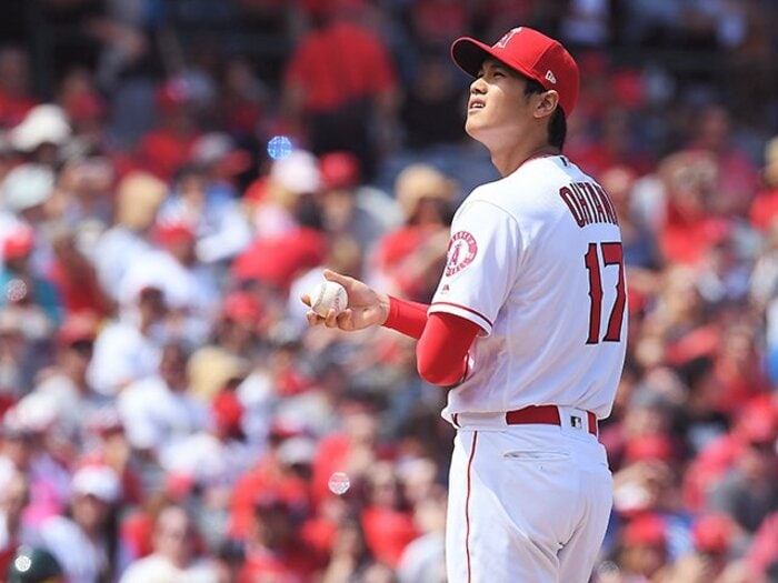 大谷翔平はMLBで2番目に速い投手？球種・投球回ごとに分析してみると。＜Number Web＞ photograph by AFLO