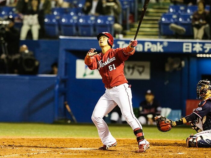 鈴木誠也は日本一の選手になれる。前田智徳とも通ずる深い求道精神。＜Number Web＞ photograph by Kiichi Matsumoto