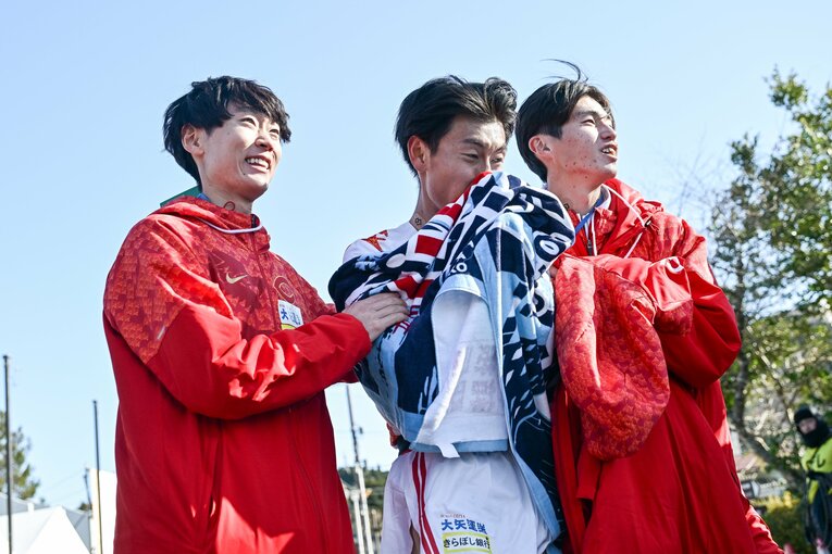 あくまで「総合優勝」を狙う中大。復路にはどんなドラマが待っているだろうか？　©Nanae Suzuki