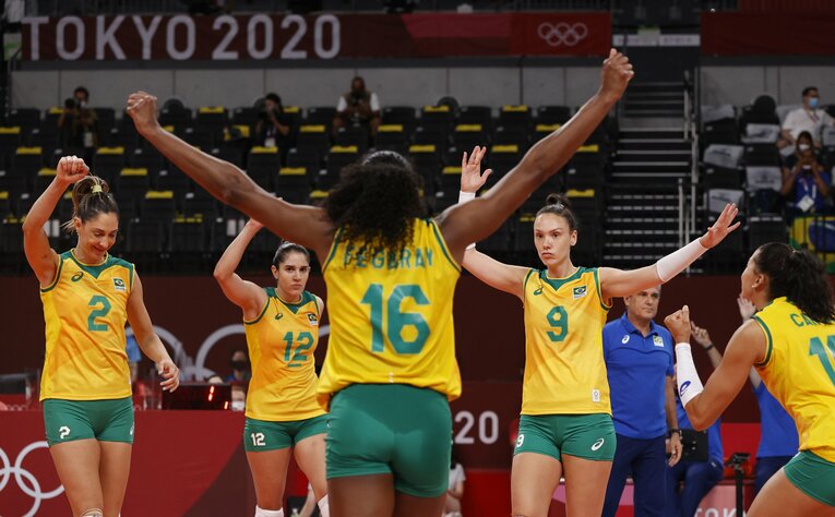 最後まで戦う姿勢を貫いたブラジル代表　©︎REUTERS/AFLO