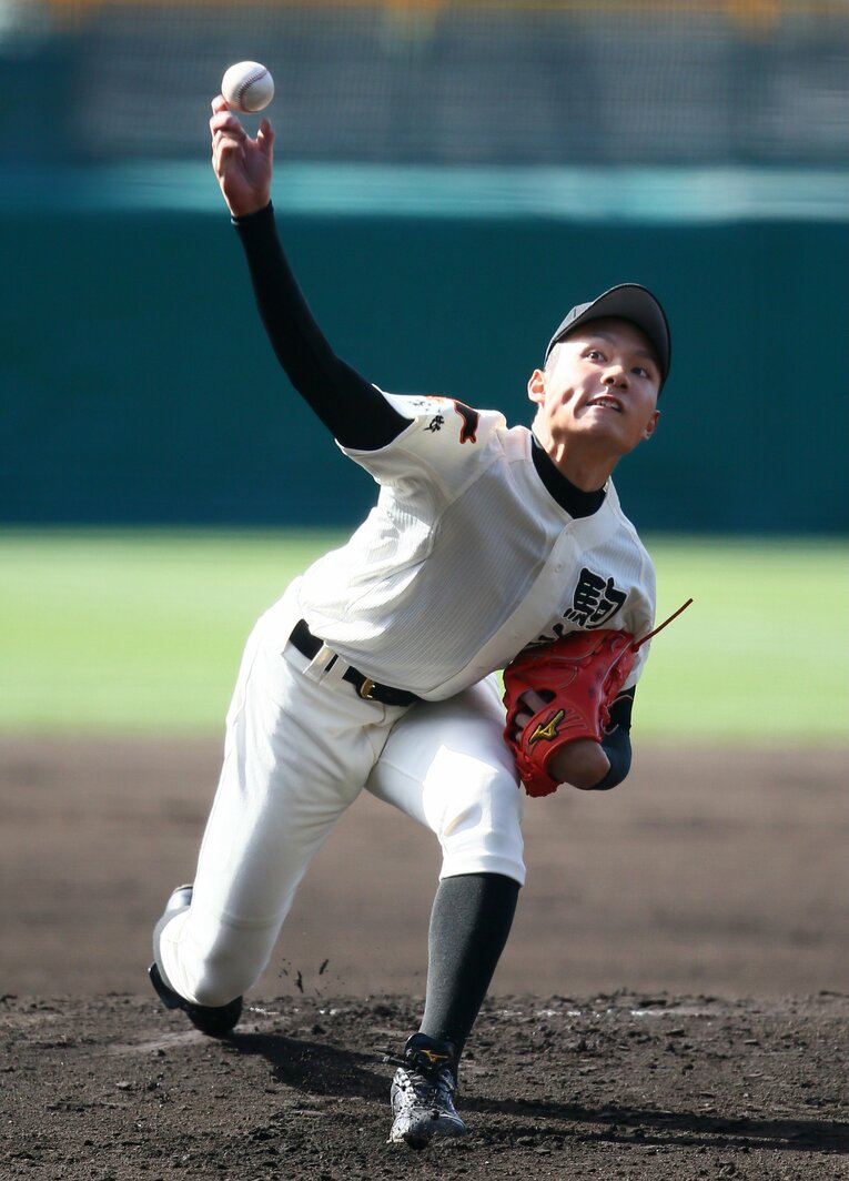 伊藤大海／駒大苫小牧　©JIJI PRESS