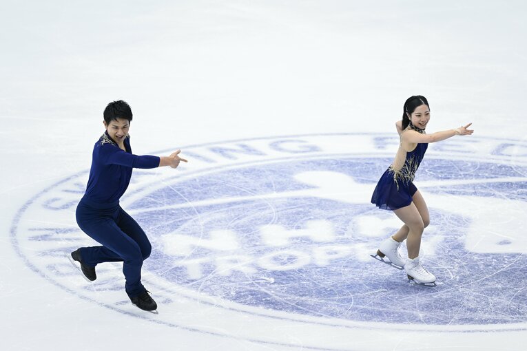 NHK杯、ショートプログラム　©Asami Enomoto
