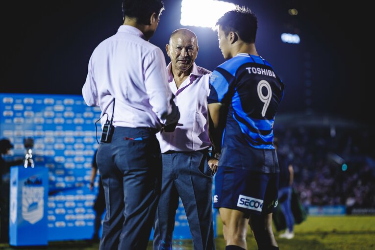 難敵フィジーを相手に劇的な逆転勝利を収めたフィジー戦　©Kiichi Matsumoto