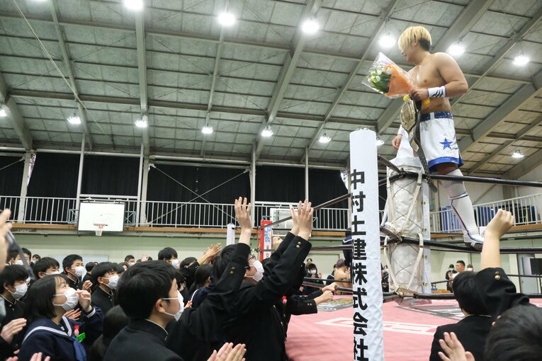 立志式プロレス　©Norihiro Hashimoto