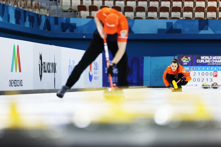 オランダ代表ペア　©STEPHEN FISHER / WCF