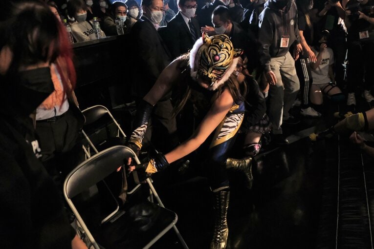 タイガー・クイーンの年内最終戦（vsライディーン鋼）