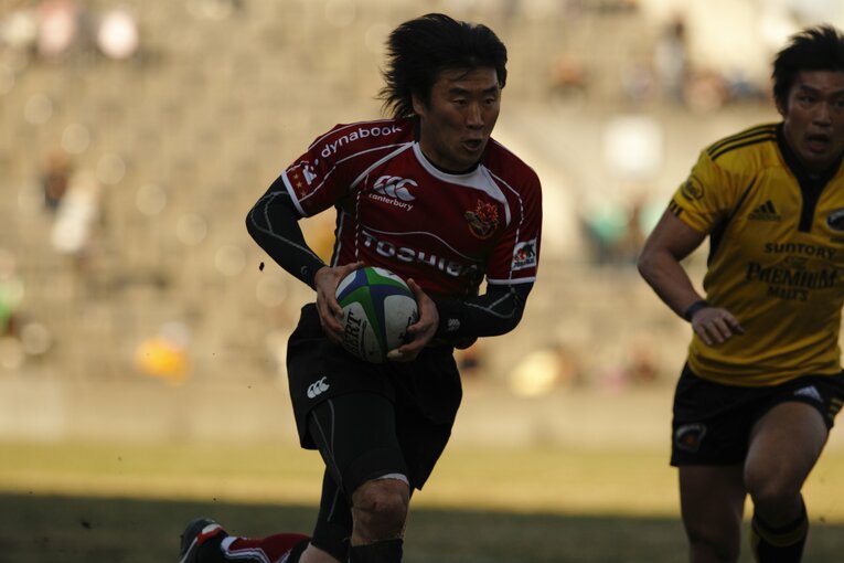 2012年1月、東芝vsサントリー　©︎Tamon Matsuzono