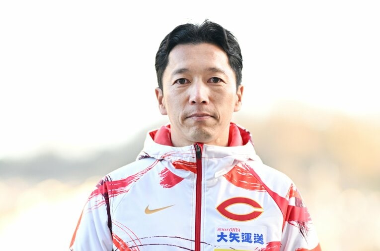 中大・藤原正和監督。2016年の就任から10年が経った ／ photograph by Keiji Ishikawa