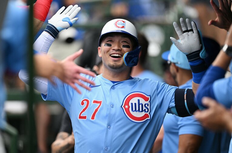 オールスターで「まさかの落選」に終わったシカゴ・カブスの鈴木誠也。現地メディアからは球宴の選出システム自体の欠陥を問う声も ／ photograph by JIJI PRESS