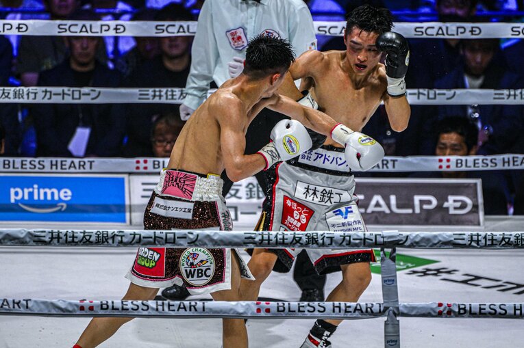 中谷潤人vs.西田凌佑（WBC・IBF世界バンタム級王座統一戦） ©Takuya Sugiyama