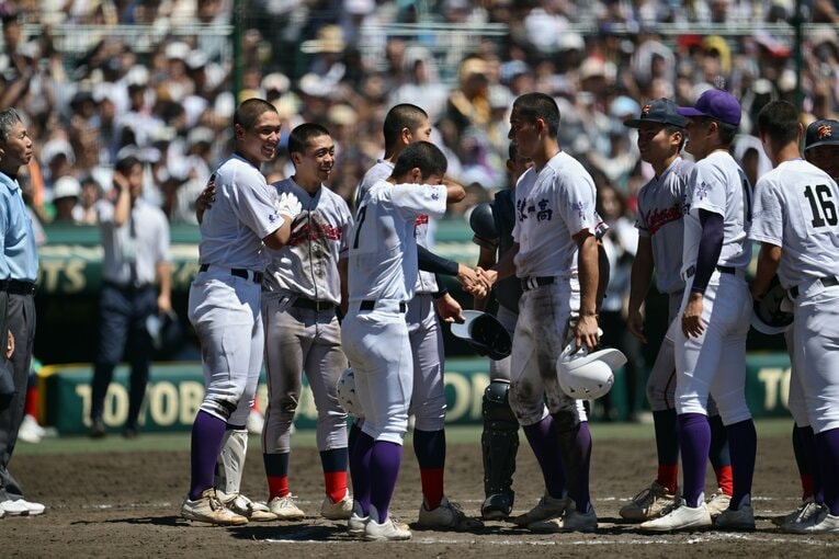 タイブレークに及んだ伝説的決勝…試合後の美しき写真　©Hideki Sugiyama