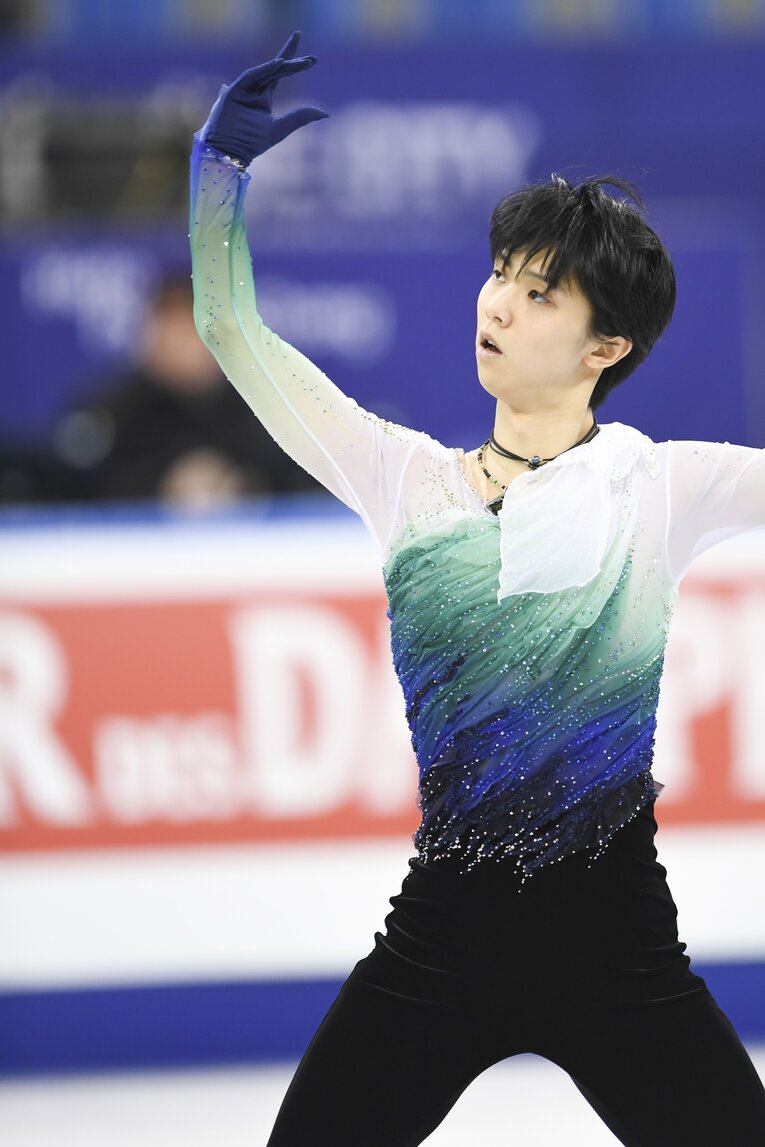 2017年2月、四大陸選手権のフリー　©Asami Enomoto