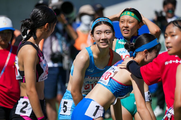 七種競技でも活躍するなど高い運動能力を誇る石原　©Satoshi Wada