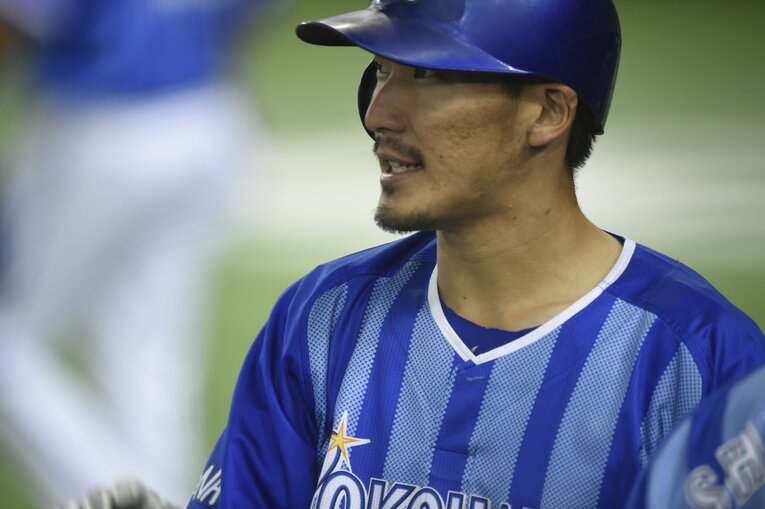 横浜時代の梶谷　©︎BUNGEISHUNJU